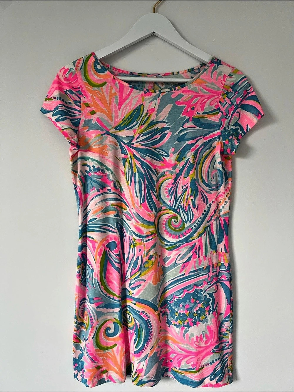 Lilly Pulitzer Colorful Printed Mini Dress Size XS